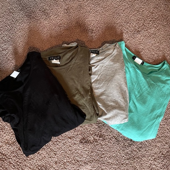 Venus set of 4 body-con dresses with side ruching - Picture 1 of 11